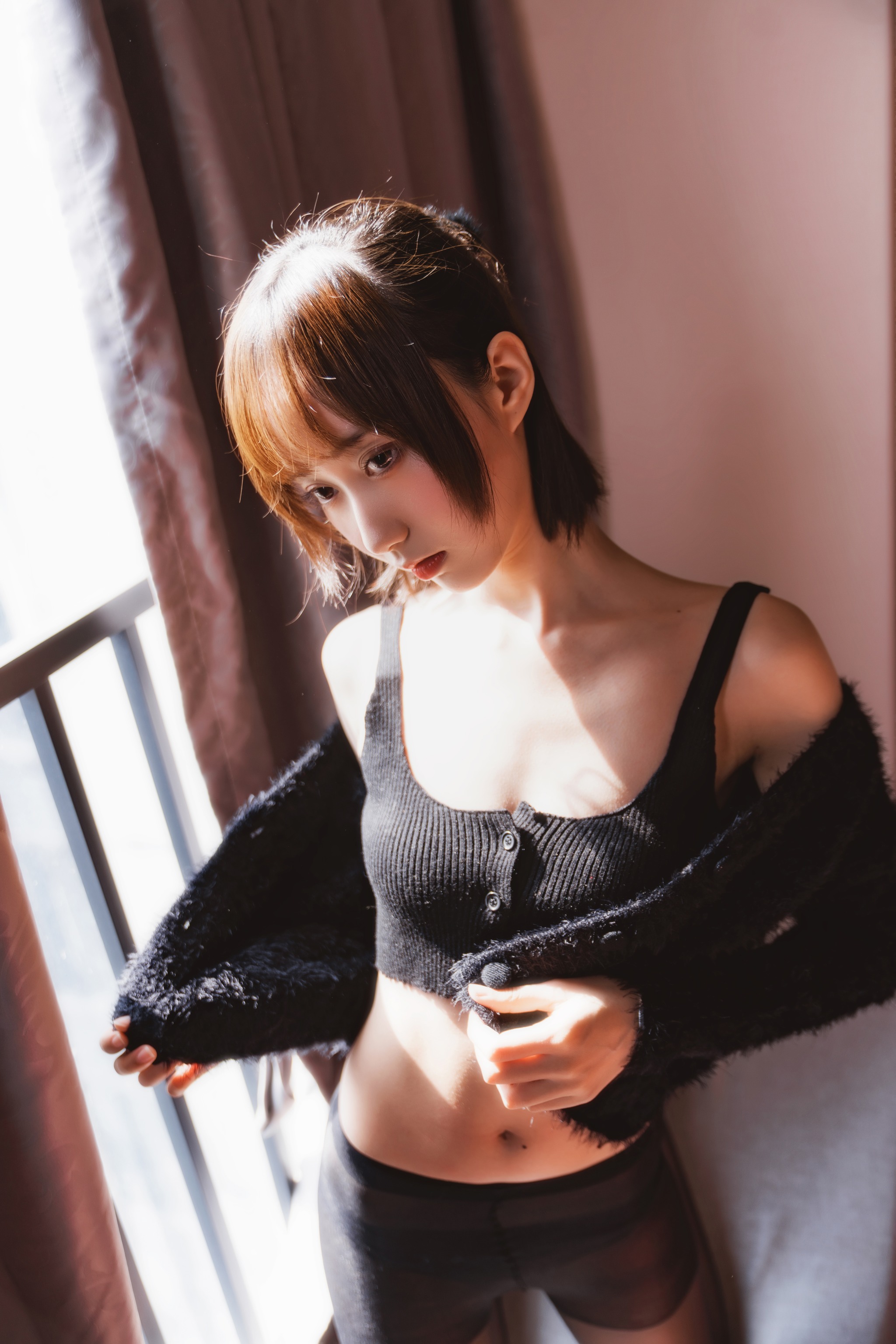 图片[1]-木棉棉 – NO.063 木绵绵OwO 黑丝私房[83P]-XikXak